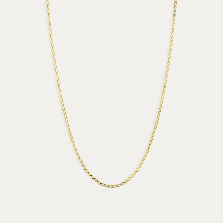 Cadena Oro 9k Eslabón Fígaro Leone