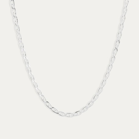 Cadena Plata Eslabón Ancla Observer