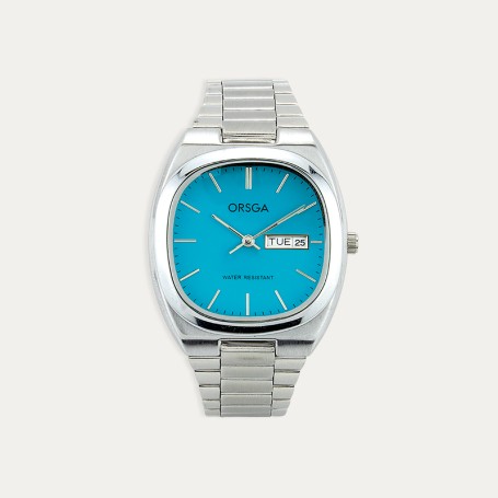 Reloj Mujer Acero Azul Orsga