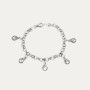 Pulsera Virgen de la Cabeza Plata Charm