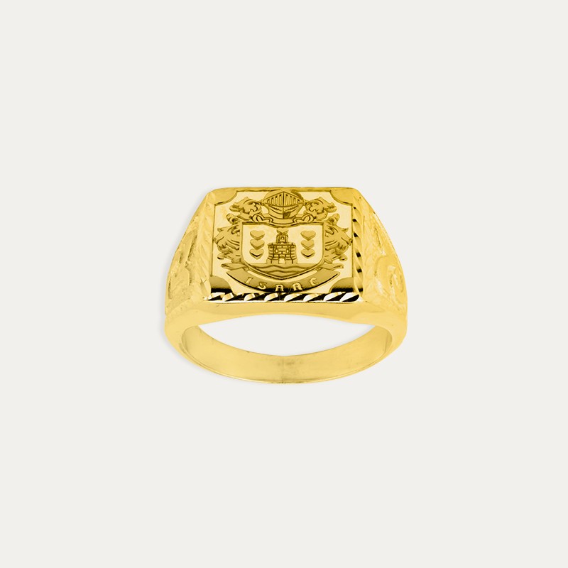 Sello Plata Dorada Personalizado Heráldico Casian
