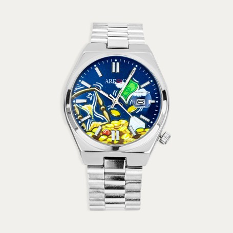 Reloj Unisex Acero Anime Sakura