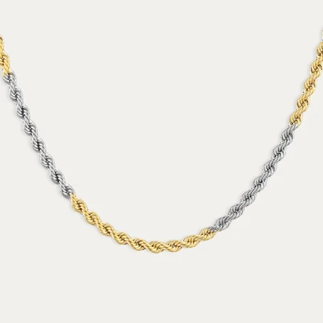 Cordón Oro Bicolor 18K Royal