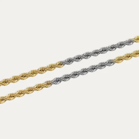 Cordón Oro Bicolor 18K Royal