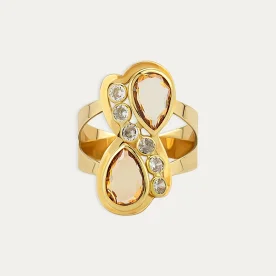 Anillo Lanzadera Oro 18k Circus