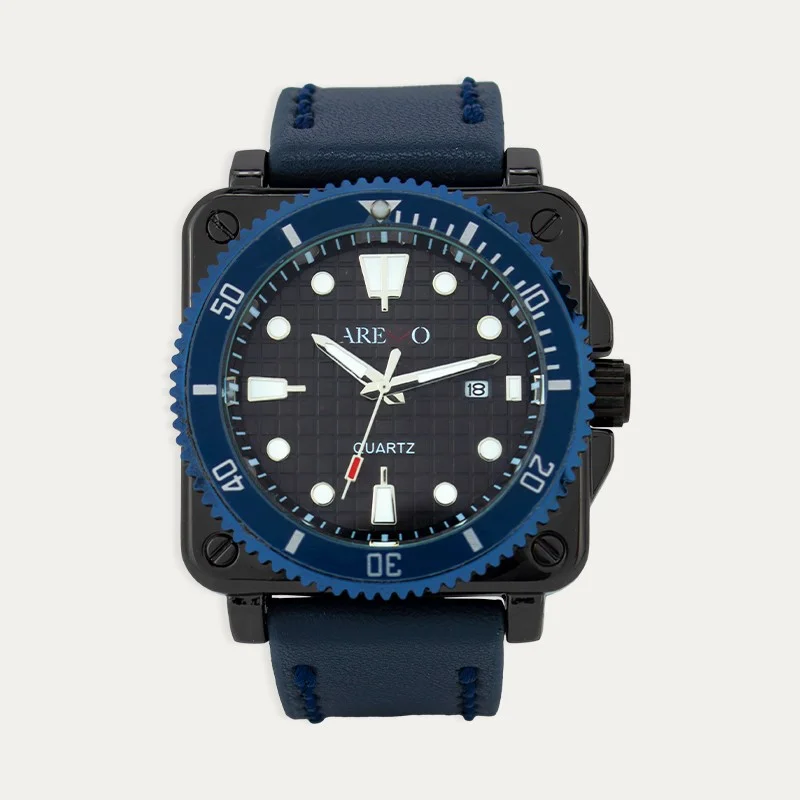 Reloj Acero Hombre Azul Master II