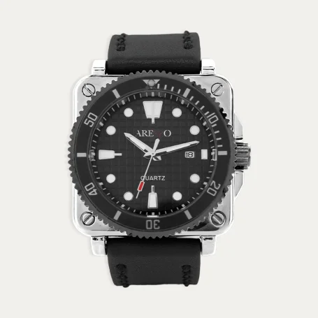 Reloj Acero Hombre Negro Master II