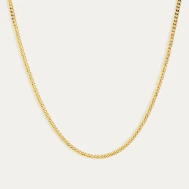 Cadena Barbada Oro 18k Knot