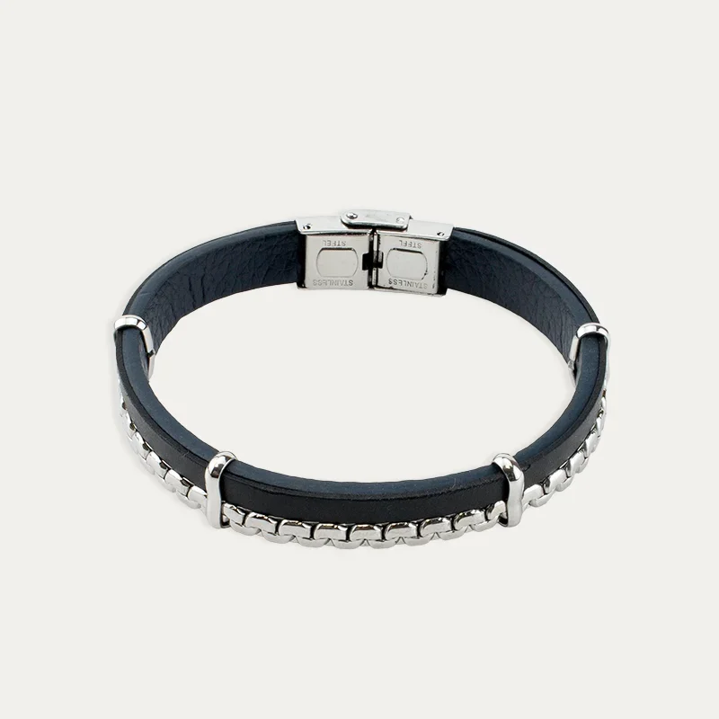 Pulsera Acero Hombre Cadena Tom