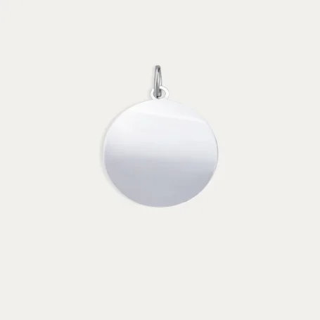 Chapa Disco Personalizada Plata