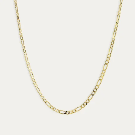 Cadena Oro 9k 3x1 Clásica Aurex