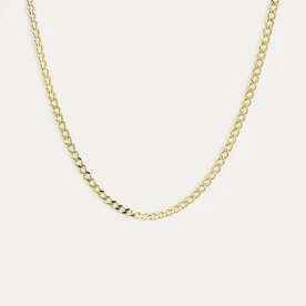 Cadena Oro 9k Barbada Clásica Barvox