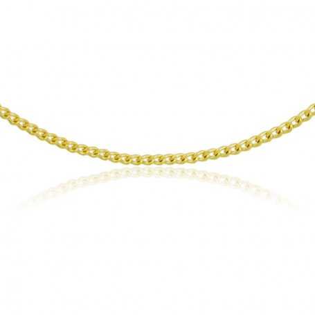 Cadena Barbada 18K  40cm