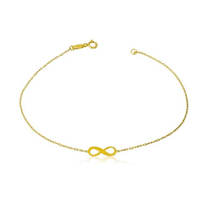 Pulsera Infinito 18K