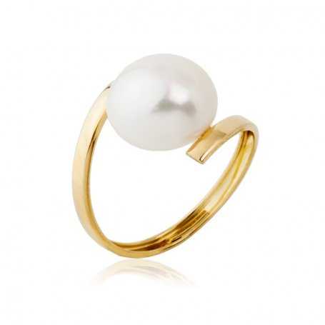 Anillo Oro Perla Bradford | EN OFERTA | Joyerías Aresso