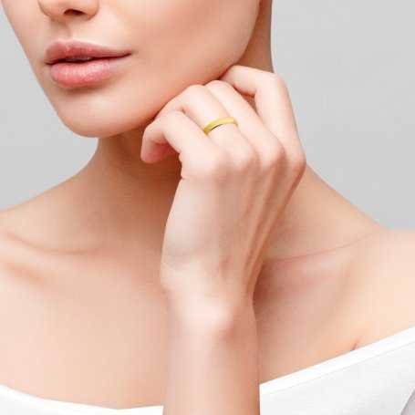 Alianza De Boda Oro M302