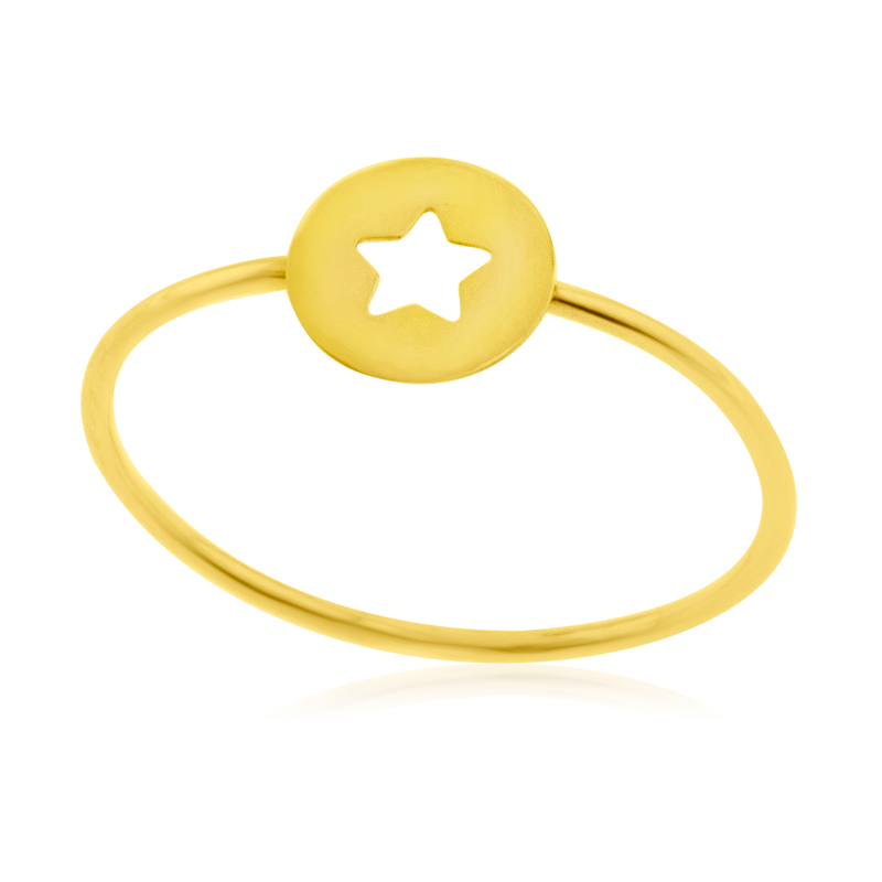 Anillo Oro Estrella