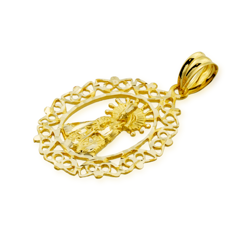 Medalla Virgen de los Desamparados Oro 18k