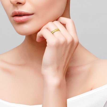 Alianza De Boda Oro M097 modelo